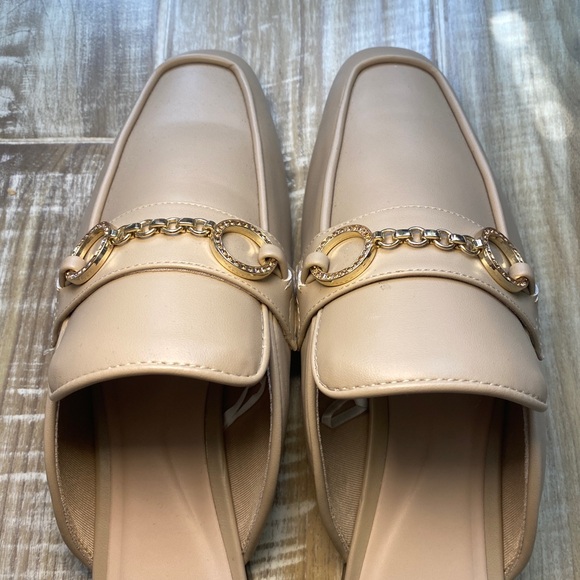 Zara neutral mule loafers - Picture 2 of 5